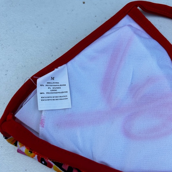 Red bikini set - Picture 3 of 4